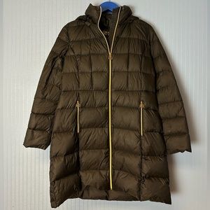 Michael Kors packable down fill jacket size large